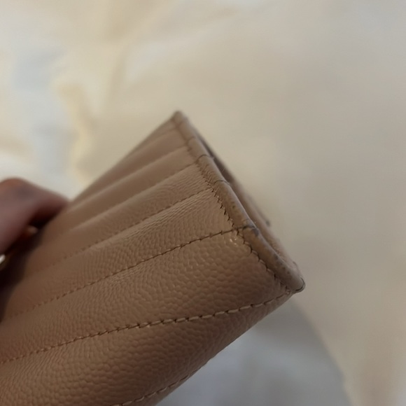 YSL Pale Pink long wallet. - Picture 5 of 10